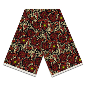 Bazin Riche origen 6 yardas CapulanaFabric África Getzer Bazin Riche Africain Material lavabo rico Tissu Hollan BatikLoincloth Pagne - Product Image 6