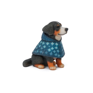 Decoración para el Hogar, Adorable Perro de Montaña Bernés - Miniaturas de Jardín, Decoraciones de Resina - Product Image 4