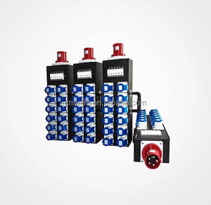 Hot Bán Rack Mount 50 Amp 240 Volt Phân Phối Điện Áp Thấp Phân Phối Điện Bảng Điều Khiển Ánh Sáng Âm Thanh Phân Phối Điện - Product Image 5