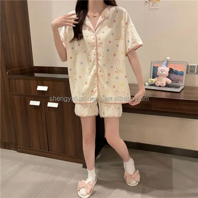 High quality sexy women's pajamas silk pajamas sexy lace women's elegant casual pajamas