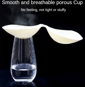 Enceinte sans anneau en acier dentelle grande taille coton ajustement d'allaitement froncé lactation maternité allaitement soutien-gorge d'allaitement - Product Image 4