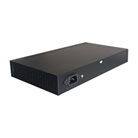 Conmutador PoE Pasivo No Estándar TiNCAM Gigabit con 24 Puertos 10/100M, 2 Puertos Uplink 10/100/1000Mbps, 1SFP, VLAN, para Sistemas de Intercomunicación en Edificios