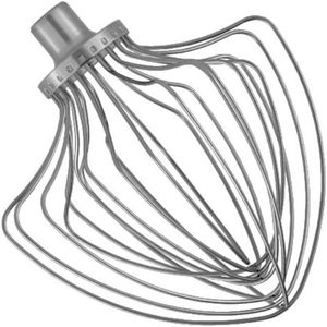 Batteur <span class=keywords><strong>Fouet</strong></span> KN211WW <span class=keywords><strong>à</strong></span> 11 <span class=keywords><strong>fils</strong></span> pour Batteur sur Socle <span class=keywords><strong>KitchenAid</strong></span> avec Bol de 7 Quarts, pour Fouetter les Œufs et la Crème, Compatible Lave-Vaisselle - Product Image 1