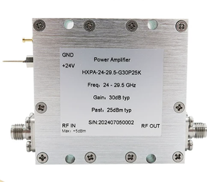 Amplificateur RF et micro-ondes à large bande <span class=keywords><strong>RH24</strong></span>--29.5GHz, gain de 30 dB, puissance de sortie de 25 dBm, directement du fabricant - Product Image 1