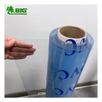 Film PVC souple transparent Boligao en gros, épaisseur 0,1-3 mm, rouleau de feuille plastique flexible pour emballage et usage industriel