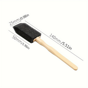 Brosse de nettoyage pour grille d'aération de climatiseur de voiture avec manche en plastique pour le dépoussiérage et le nettoyage intérieur (DIY) - Product Image 5