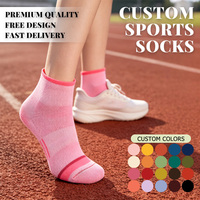 Chaussettes de sport OEM pour hommes, modèle Xingyou, tricotées, double couche, en polyester recyclé, personnalisables