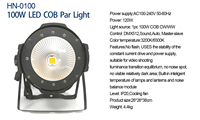 HUINENG 100w LED COB Par 2in1 3in1 4in1 5in1 6in1 Lumière de scène professionnelle pour concert théâtre scène événements de fête de mariage