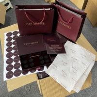 Boîte en papier rose personnalisée pour le maquillage, boîte en carton ondulé et boîte d'expédition
