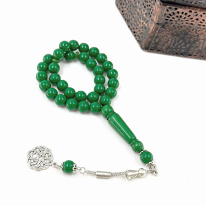Perline di Preghiera Musulmane, Tisbiha 33 Pezzi in Acrilico 10mm, Piscina, Braccialetto Islamico, Misbaha, Imam, Eid Al Fitr, Rosario - Product Image 3