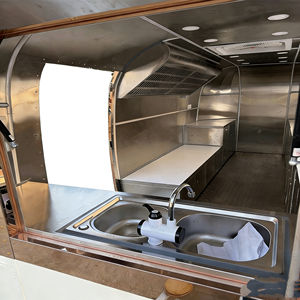 Remolque de Comida Móvil de Acero Inoxidable y Aluminio con Equipamiento Completo para Venta de Dulces, Papas Fritas, Helados, Hamburguesas y Hot Dogs - Product Image 5