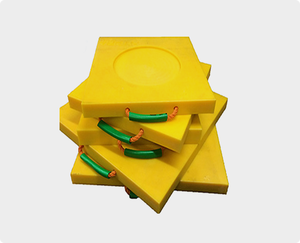 Almohadilla de soporte UHMWPE de tamaño personalizado: alfombrillas de grúa resistentes a alta presión, almohadillas de soporte de construcción industrial para maquinaria pesada - Product Image 5