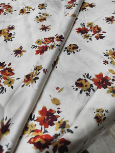 Tela de Satén Estampada Multicolor para Coser, Manualidades, Vestidos de Novia, Proyectos DIY - Suave, Lisa y Brillante para Niñas - Product Image 4