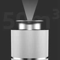Diffuseur d'huiles essentielles en métal rechargeable par USB, 10 ml, sans eau, parfum pour la maison, la voiture et installation portable