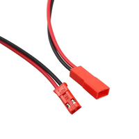 10 paires 100mm 200mm 2 broches JST connecteur mâle + femelle connecteur câble fil pour RC jouets batterie lampe à LED