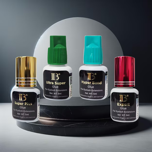 Colle à <span class=keywords><strong>cils</strong></span> I-beauty sans latex, séchage rapide 2s, 5ml, colle ultra-super IB coréenne, colle à <span class=keywords><strong>cils</strong></span> à marque privée, vente chaude - Product Image 6