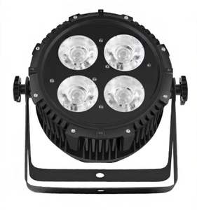 Proyector LED DMX512 Resistente al Agua de 200W, Redondo, con 4 Lentes de Aluminio, RGBW y Temperatura de Color de 8500K para Iluminación de DJ/Fiestas/Eventos - Product Image 6