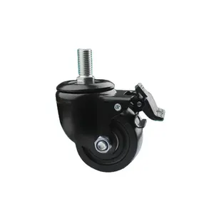Wholesale poly caster wheel Designed For Quiet And Clean Movements 