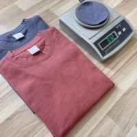 Maßgefertigtes 310GSM Schwergewichtiges Gewaschenes Baumwoll-T-Shirt mit Lockerem Schnitt und Anti-Schrumpf-Behandlung, Lässiges Streetwear-Shirt für Herren OEM