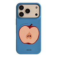 17/Filin 16promax/Scrub 15 Creative 13 voor compatibele mobiele telefoonhoes Groot gat Fruitillustratie Geometrisch Schokbestendig