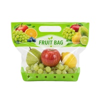 Sacs Ziplock Imprimés Personnalisés pour Emballage de Fruits (Pamplemousse, Fruits Frais) – Idéaux pour Supermarchés