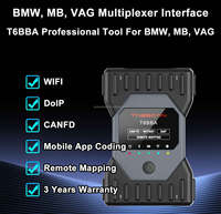 Escáner de diagnóstico automático 3 en 1 T6BBA para MB, herramienta de programación de mapeo remoto CANFD, software OEM, Xen-try, 2 unidades, 2 unidades, 2 unidades, 1 unidad