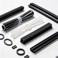 Pièces en silicone pour robot aspirateur, joint d'étanchéité en silicone, taille personnalisée, pièces de rechange en caoutchouc silicone, directement de l'usine