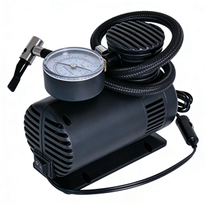 Draagbare Mini 12V Auto Luchtcompressor Elektrische Bandenpomp 10L/MIN Luchtstroom 8-12MIN Opblaastijd 30W Vermogen Metaal Kunststof - Product Image 1