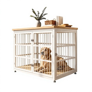 Jaula para Perros de Hierro, Directo de Fábrica, para Perros Grandes y Medianos, Transpirable, para <span class=keywords><strong>Maltipoo</strong></span>/Labrador - Product Image 1