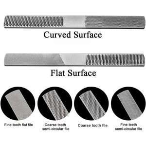 ชุดเครื่องมือขนฟูเรียร์ขนาดเล็ก8นิ้วแบบพรีเมี่ยมตะไบตะไบโลหะคีมตัดที่จับมีดสำหรับเลี้ยงแพะสวมใส่สบาย - Product Image 6