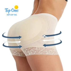 Top One femmes sans couture Hip Shaper taille haute mince ventre contrôle culotte réglable bout à bout avec épaisseur mince - Product Image 6