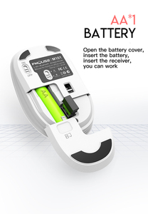 Ratón Inalámbrico Kinggard para <span class=keywords><strong>Niñas</strong></span> <span class=keywords><strong>y</strong></span> Mujeres, Diseño Animado, 1200dpi, 3D, 2.4G, Ergonómico, Mini, para Diestras - Product Image 5