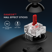 Control Alámbrico GameSir G7 HE para Xbox Series X S, Xbox One X S, Steam y PC Windows 10/11, Actualizado con Joysticks de Efecto Hall