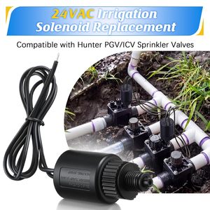 Válvula solenoide Mysora 24VAC de 0.5 pulgadas con conexión de rosca, paquete de 2 para riego Hunter PGV ICV - Product Image 2