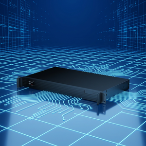 Accesorios de Computación Industrial HVAEIPC, Mini PC de Aluminio 1U con 4GB de <span class=keywords><strong>RAM</strong></span>, Disco Duro de 256GB, VGA, RS232, I7, Wi-Fi/BT Integrado, en Stock - Product Image 1