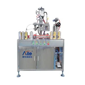 Aile 3 in 1 Multifunctional Semi-automatic Aerosol Aluminum Can Filling Crimping Machine for Body Spray Air Freshener