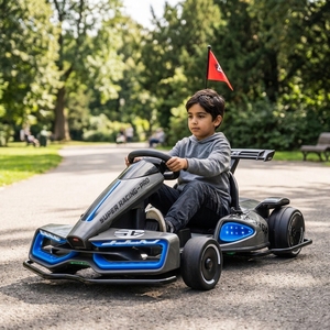 Go-Kart Elettrico <span class=keywords><strong>per</strong></span> <span class=keywords><strong>Bambini</strong></span> 24V, Auto Giocattolo a 4 Ruote con Batteria, Go-Kart da Corsa - Product Image 3