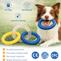 Juguete Masticable para Perros de TPR Resistente con Textura Dental Elevada, Desarrollado para Masticadores Agresivos que Requieren Uso Prolongado, Suministro de Fábrica