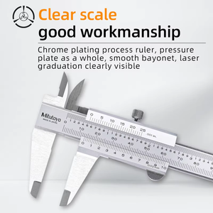 Thước cặp Mitutoyo Vernier 530-119/0-300mm/0.02mm Thước cặp Vernier bằng thép không gỉ Đo bước sâu bên trong bên ngoài Hệ mét - Product Image 3