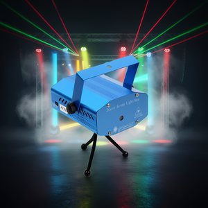 Luz de Discoteca con Efecto de Estrella Móvil, Luz LED para Escenario con Control DMX512, Colores de Emisión UV Verde, Amarillo, Rojo y Blanco para DJ y KTV - Product Image 2