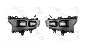 Kit de Carrocería para Parachoques de Coche para F-ord <span class=keywords><strong>Ranger</strong></span> 12-21, Actualización a Estilo F150 2021 Raptor, con Faros Automáticos, Capó y Guardabarros - Product Image 2