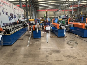 Máquina automática de laminado de techo con ranura para sombrero de tablero de yeso, máquina formadora de acero con perfil <span class=keywords><strong>Omega</strong></span> - Product Image 4