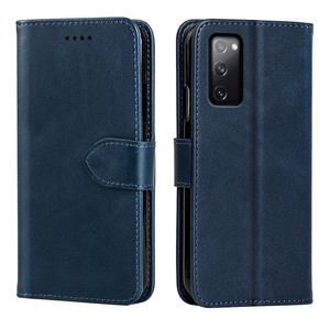 Funda de cuero billetera a prueba de golpes para teléfono móvil para Samsung <span class=keywords><strong>Galaxy</strong></span> <span class=keywords><strong>S20</strong></span> <span class=keywords><strong>FE</strong></span> 4G 5G Lite 2022 Flip <span class=keywords><strong>Cover</strong></span> - Product Image 1