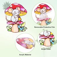 Décoration de jardin en forme d'oiseau, panneaux décoratifs pour pot de fleurs/jardinière/jardin/terrasse/extérieur/intérieur