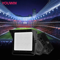 YOUWIN Projecteur LED 1500W pour terrains de sport, 195000 Lumens, Corps en Aluminium, IP66, Angle de Faisceau 20/60°