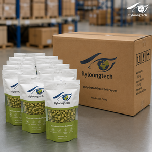 <span class=keywords><strong>Pimientos</strong></span> <span class=keywords><strong>Verdes</strong></span> Deshidratados Naturales y Saludables en Cubos, Precio de Fábrica al por Mayor, en Bolsitas Pequeñas - Product Image 5