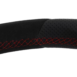 Volante Deportivo de Cuero Semiperforado R <span class=keywords><strong>Line</strong></span> para VW Golf 5 6 7 R MK5 6 7 Polo CC - Product Image 6
