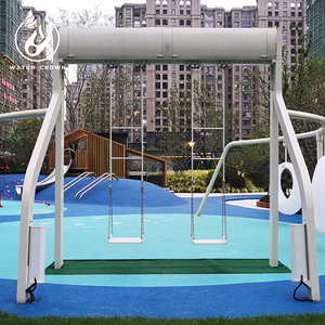 2026 Water Crown Rideau d'eau personnalisé pour parc aquatique, à une ou deux places, avec effet cascade et graphiques numériques - Product Image 3