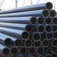 Tuyau droit en HDPE DN90 DN125 DN180 pour la construction
