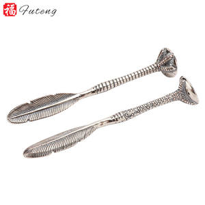 Futeng venta al por mayor accesorios de fumar de metal de alta calidad garra de águila limpiador herramienta de limpieza de prensa de tabaco - Product Image 6